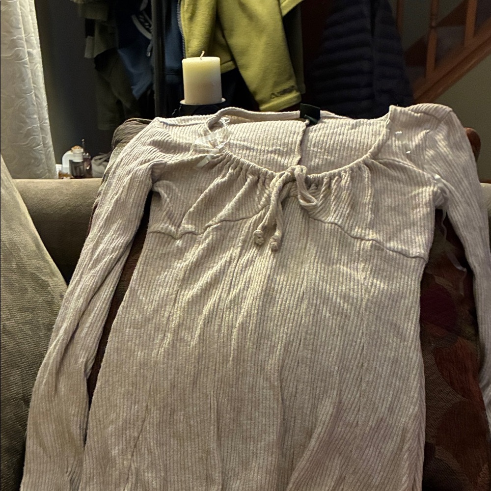 Wild Fable Cream Mini Dress